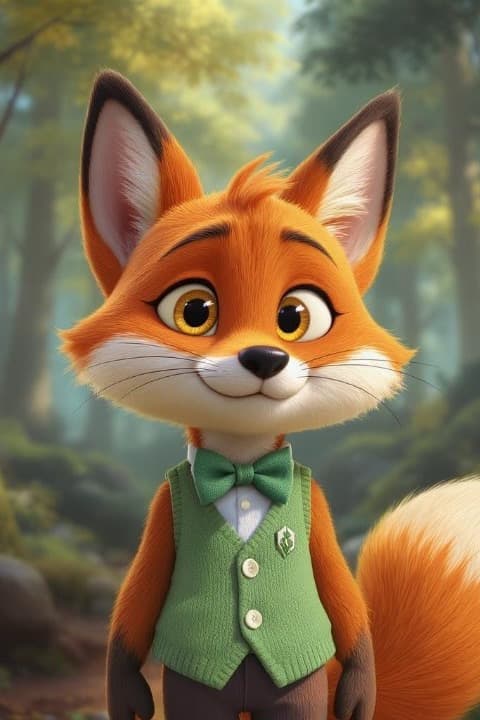 Fox portrait